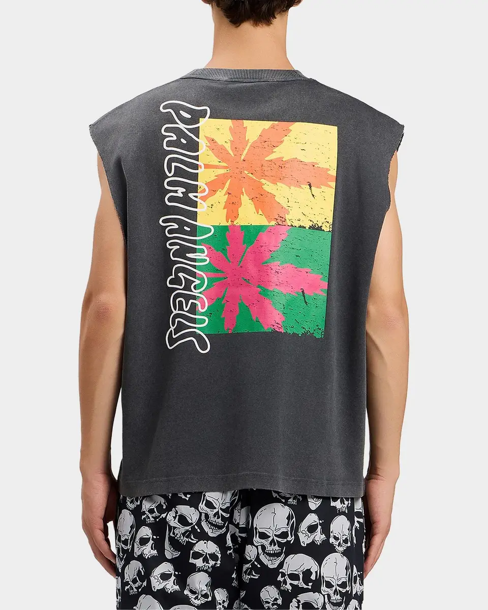 Palm Angels Men's Printed Cotton T-Shirt | Thumbnail 3 Palm Angels Men's Printed Cotton T-Shirt | Thumbnail 3