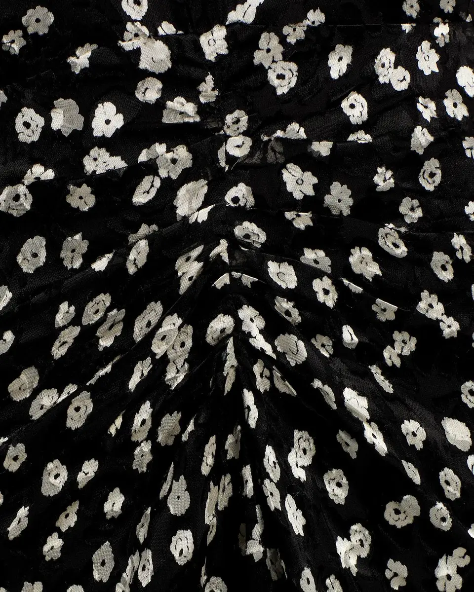 Isabel Marant Herva Floral Cinched Midi Dress | Thumbnail 6 Isabel Marant Herva Floral Cinched Midi Dress | Thumbnail 6