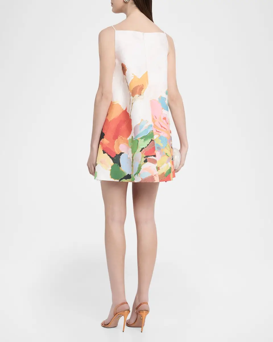 ACLER Forever Young Java Bead-Embellished Printed Mini Dress | Thumbnail 3 ACLER Forever Young Java Bead-Embellished Printed Mini Dress | Thumbnail 3