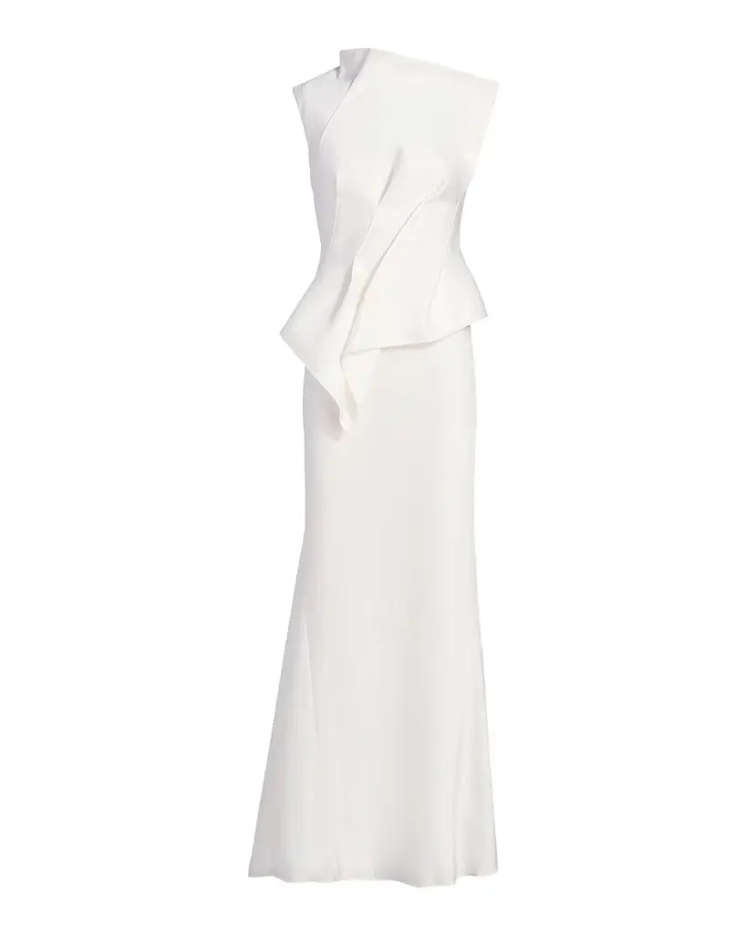 ACLER Forever Young Harty Satin Draped Gown | Image 1 ACLER Forever Young Harty Satin Draped Gown | Image 1