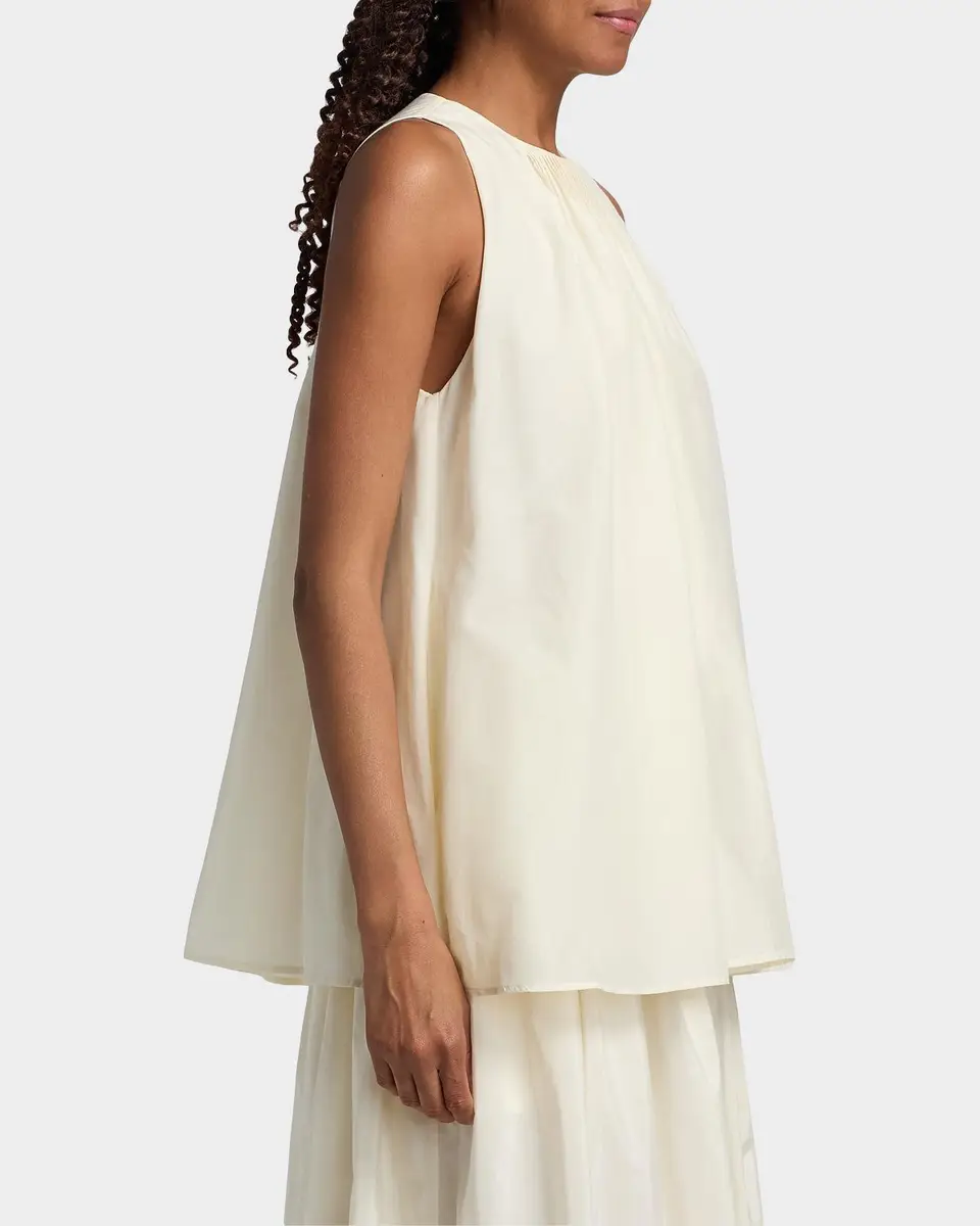 Loulou de Saison Liao Sleeveless Pleated Blouse | Thumbnail 7 Loulou de Saison Liao Sleeveless Pleated Blouse | Thumbnail 7