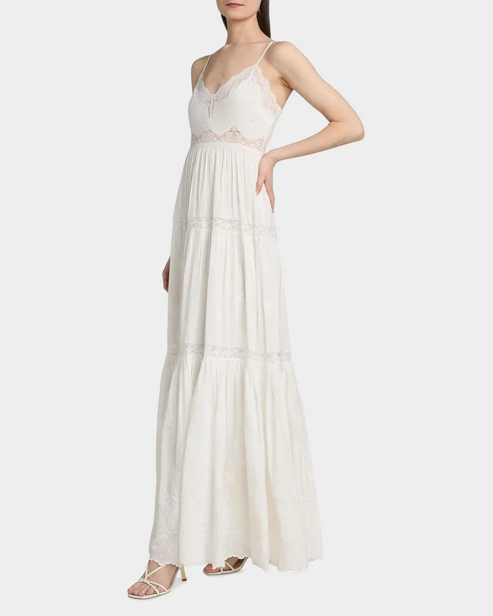 LoveShackFancy Espa Lace-Trim Cotton Maxi Dress | Thumbnail 7 LoveShackFancy Espa Lace-Trim Cotton Maxi Dress | Thumbnail 7