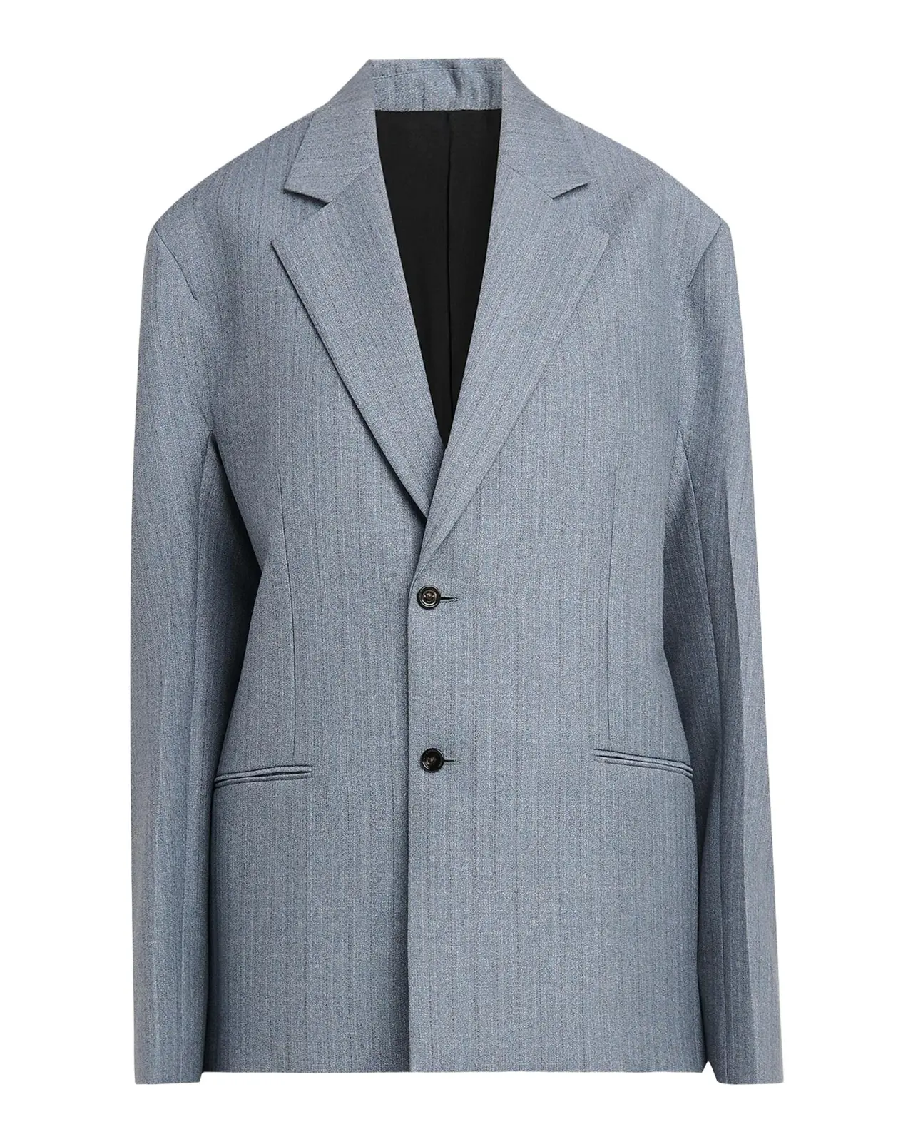 Bottega Veneta Striped Wool-Mohair Single-Breasted Jacket