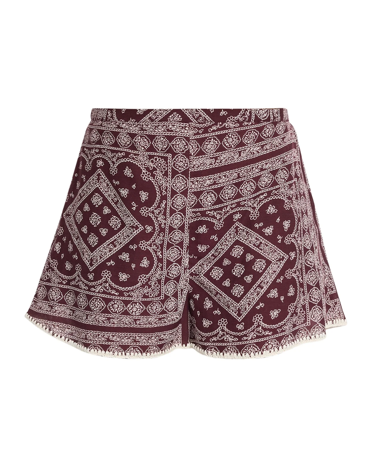 Tennison Printed Cotton-Blend Shorts