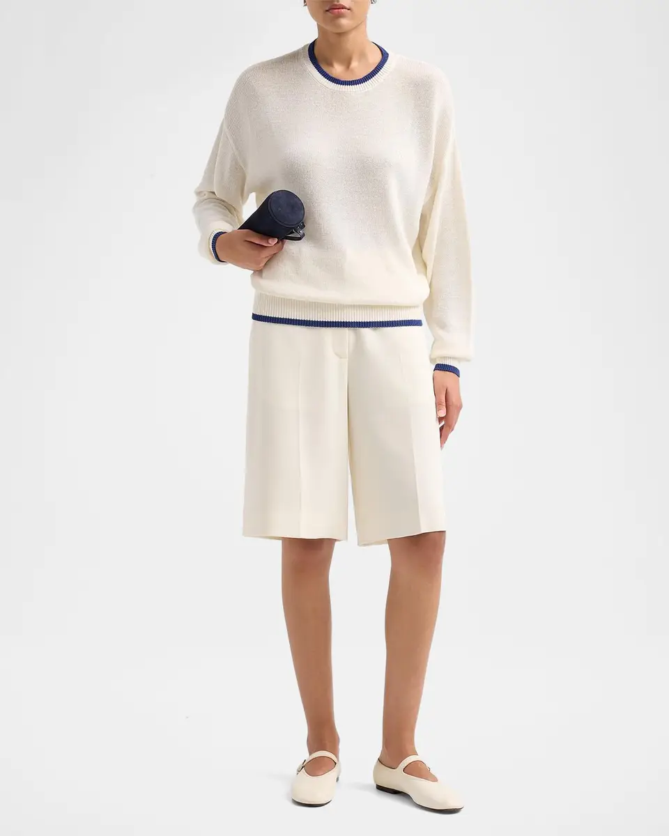 SEROYA Kris Knit Crewneck Sweater | Thumbnail 2 SEROYA Kris Knit Crewneck Sweater | Thumbnail 2