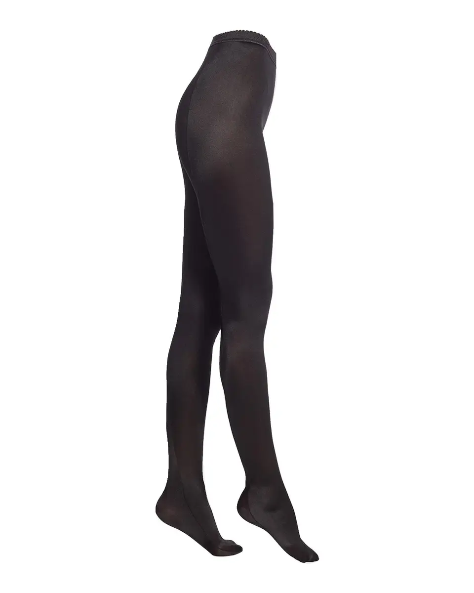 Wolford Satin De Luxe High-RIse Opaque Tights | Thumbnail 3 Wolford Satin De Luxe High-RIse Opaque Tights | Thumbnail 3