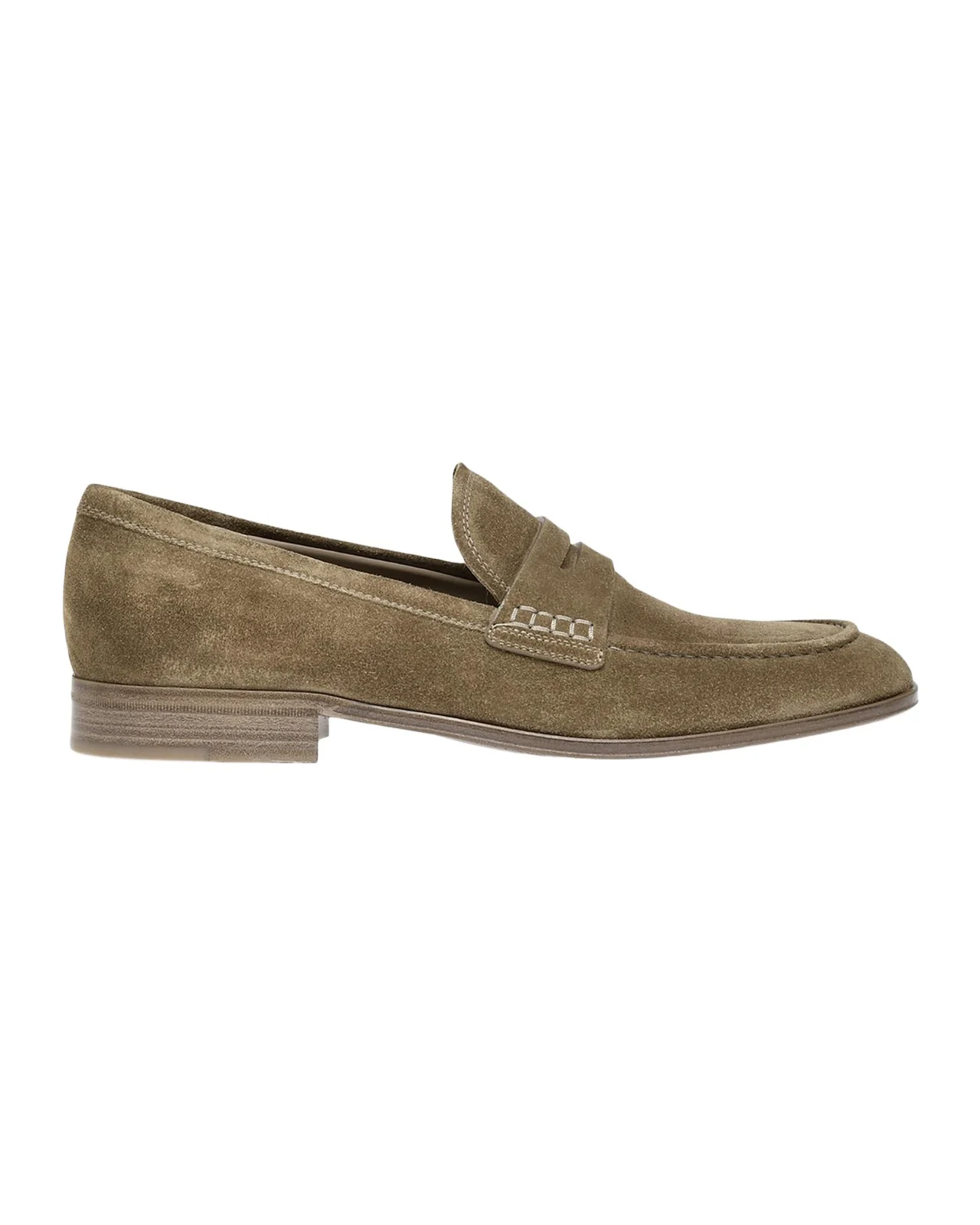 Gianvito Rossi Men's George Suede Penny Loafers