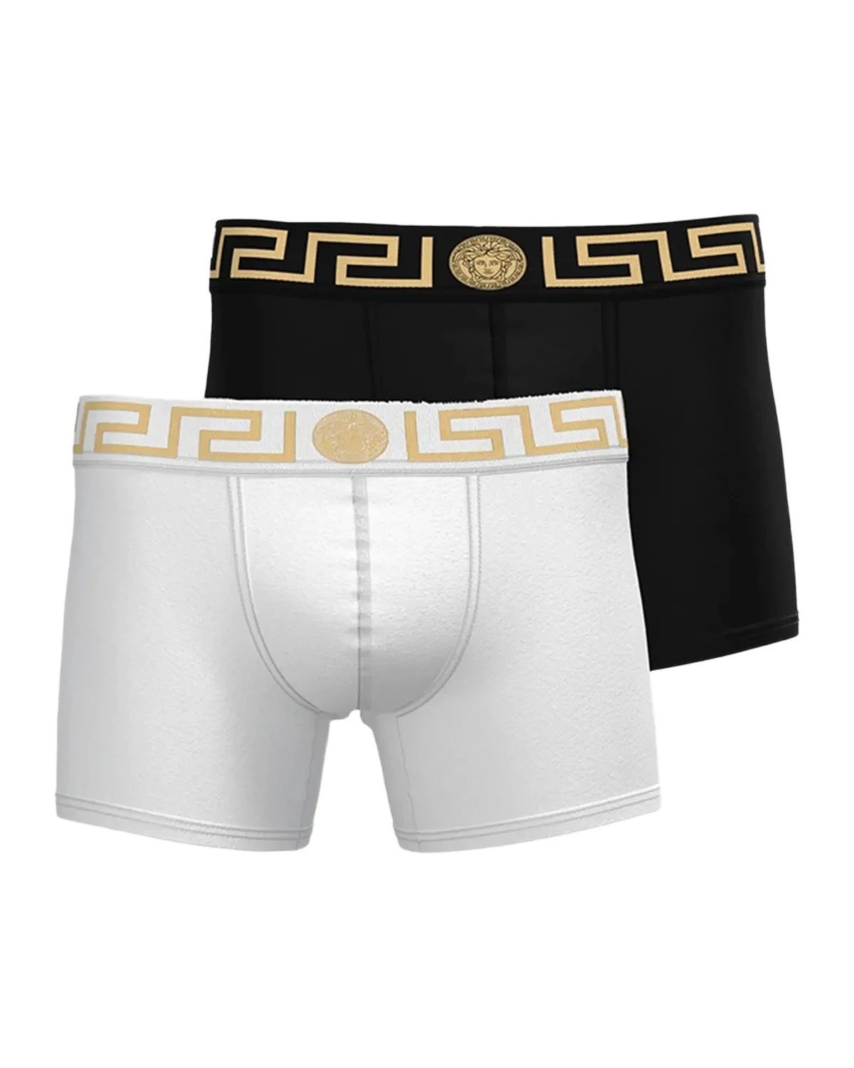 Men's 2-Pack Medusa & Key Jersey Trunk Briefs Men's 2-Pack Medusa & Key Jersey Trunk Briefs