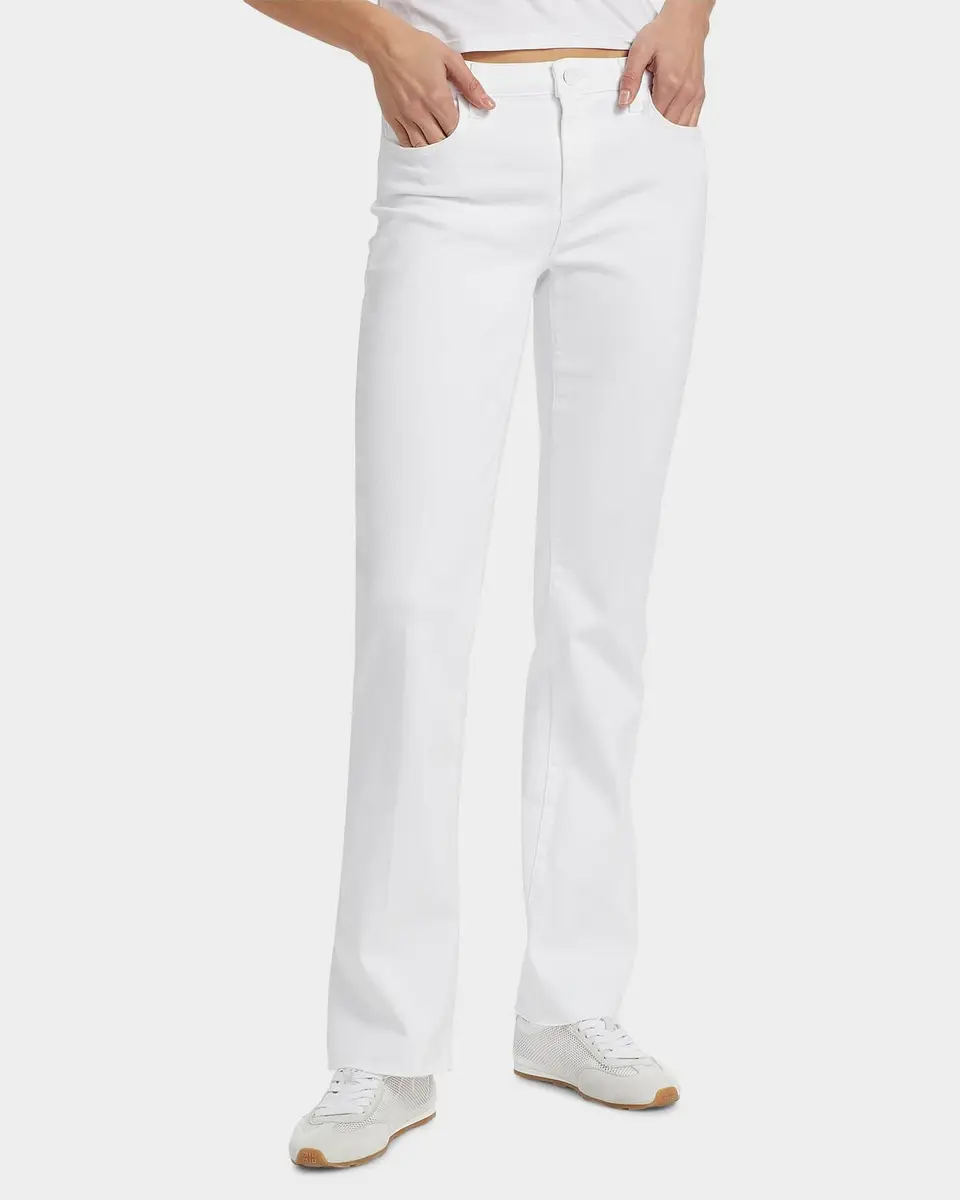 L'Agence Sneeki Low-Rise Straight-Leg Jeans | Thumbnail 4