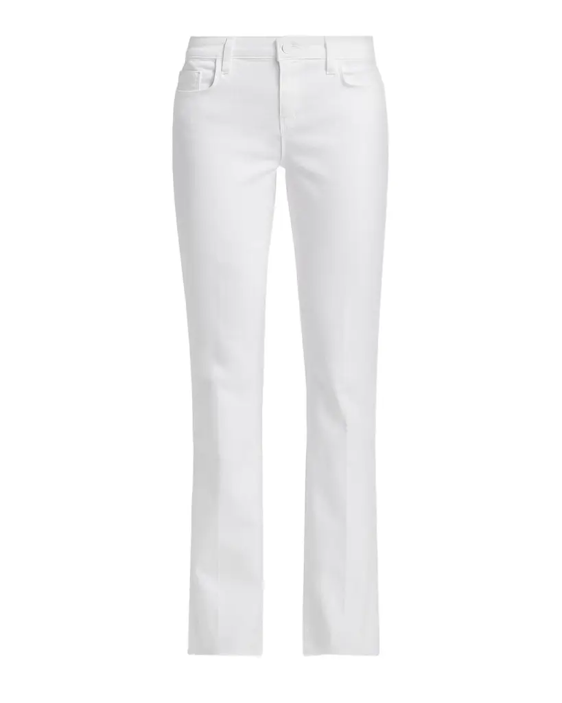 Sneeki Low-Rise Straight-Leg Jeans