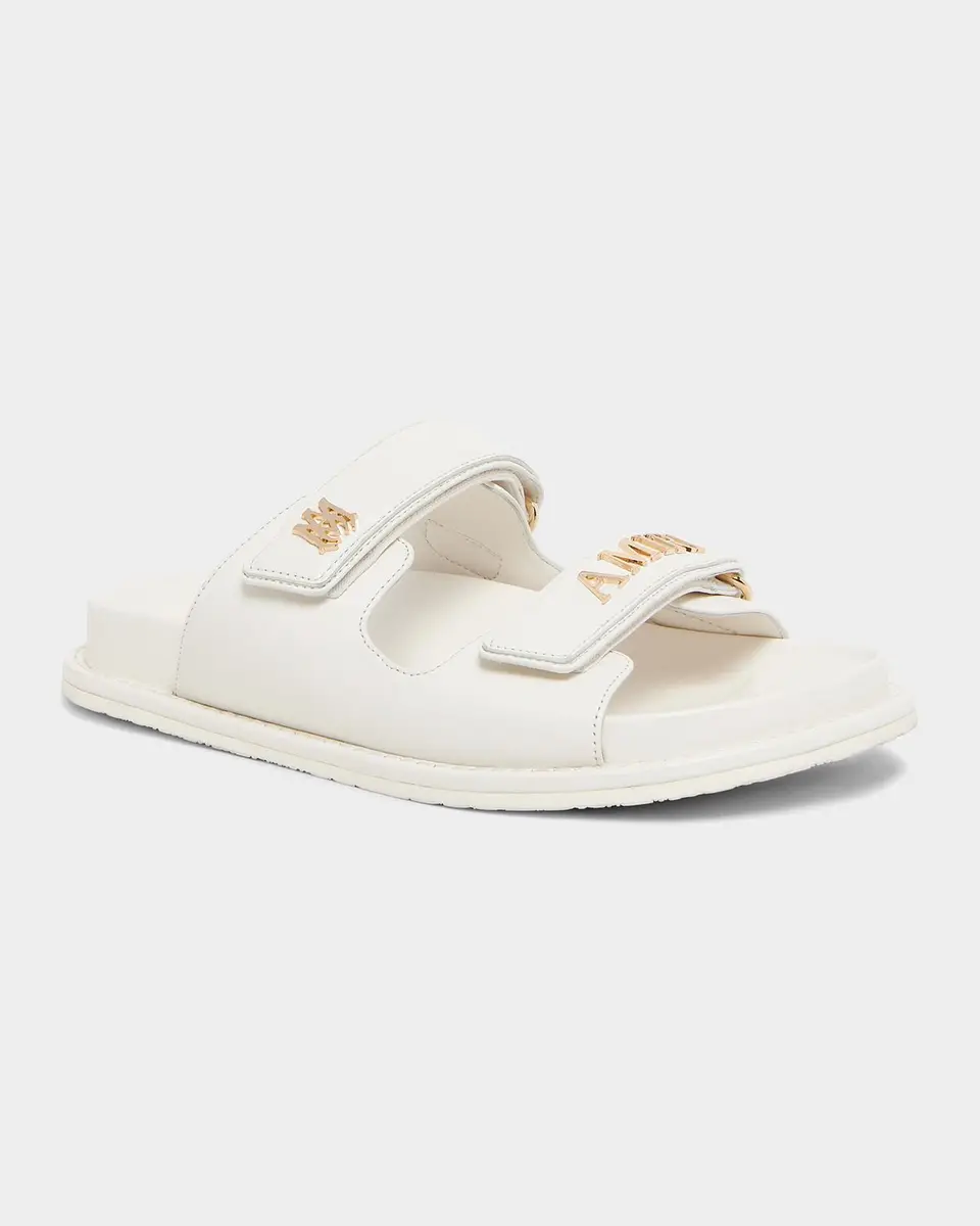 AMIRI Boardwalk Leather Two-Strap Sandals | Thumbnail 2 AMIRI Boardwalk Leather Two-Strap Sandals | Thumbnail 2