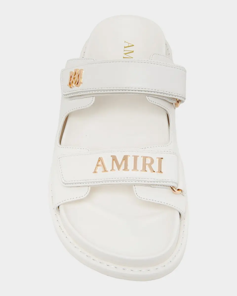 AMIRI Boardwalk Leather Two-Strap Sandals | Thumbnail 5 AMIRI Boardwalk Leather Two-Strap Sandals | Thumbnail 5