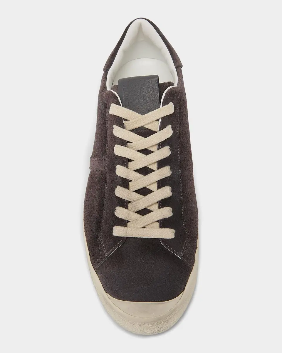 Jil Sander Men's Suede Low-Top Sneakers | Thumbnail 4 Jil Sander Men's Suede Low-Top Sneakers | Thumbnail 4