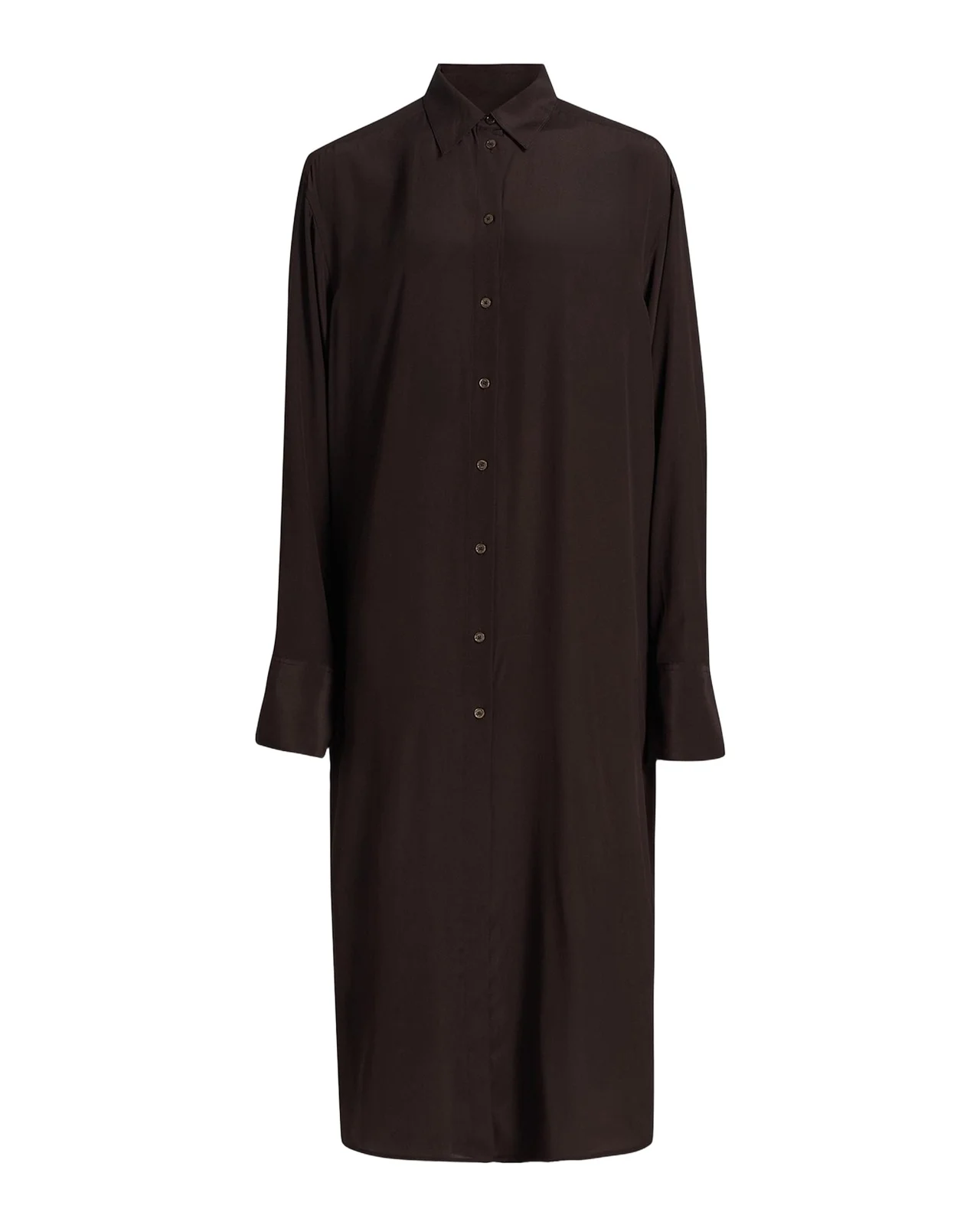 TOTEME Silk Midi Shirtdress