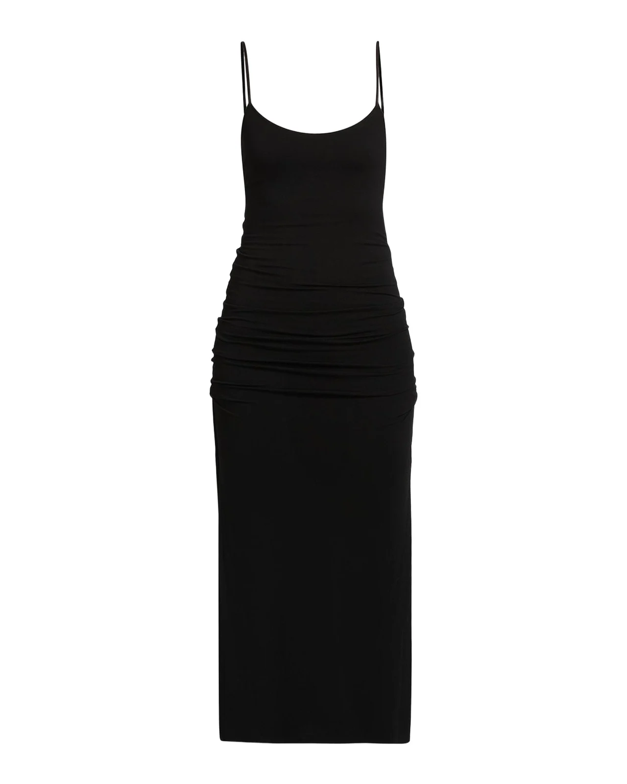 Draped Jersey Slip Midi Dress Draped Jersey Slip Midi Dress