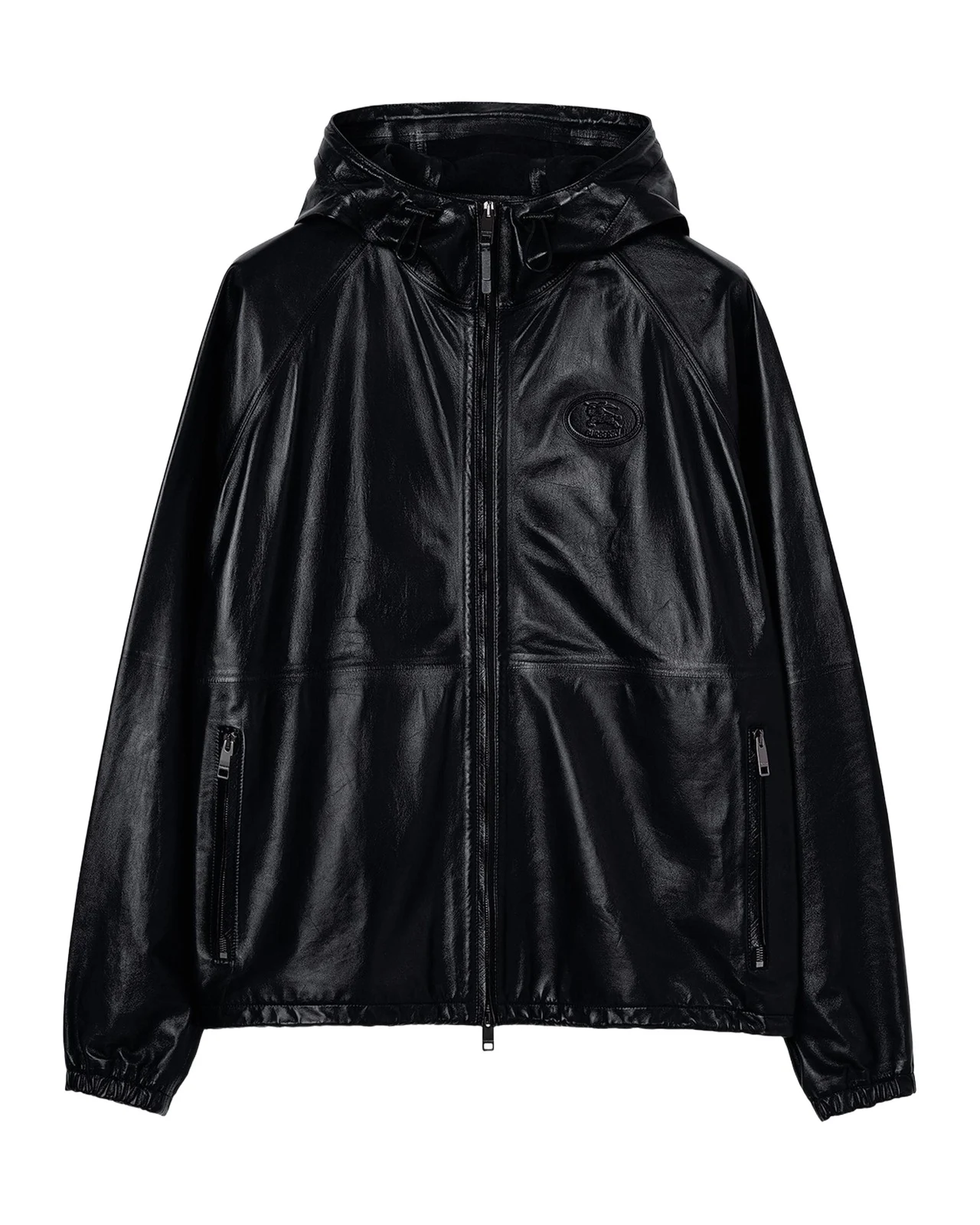Burberry Men's Clapton Leather Jacket