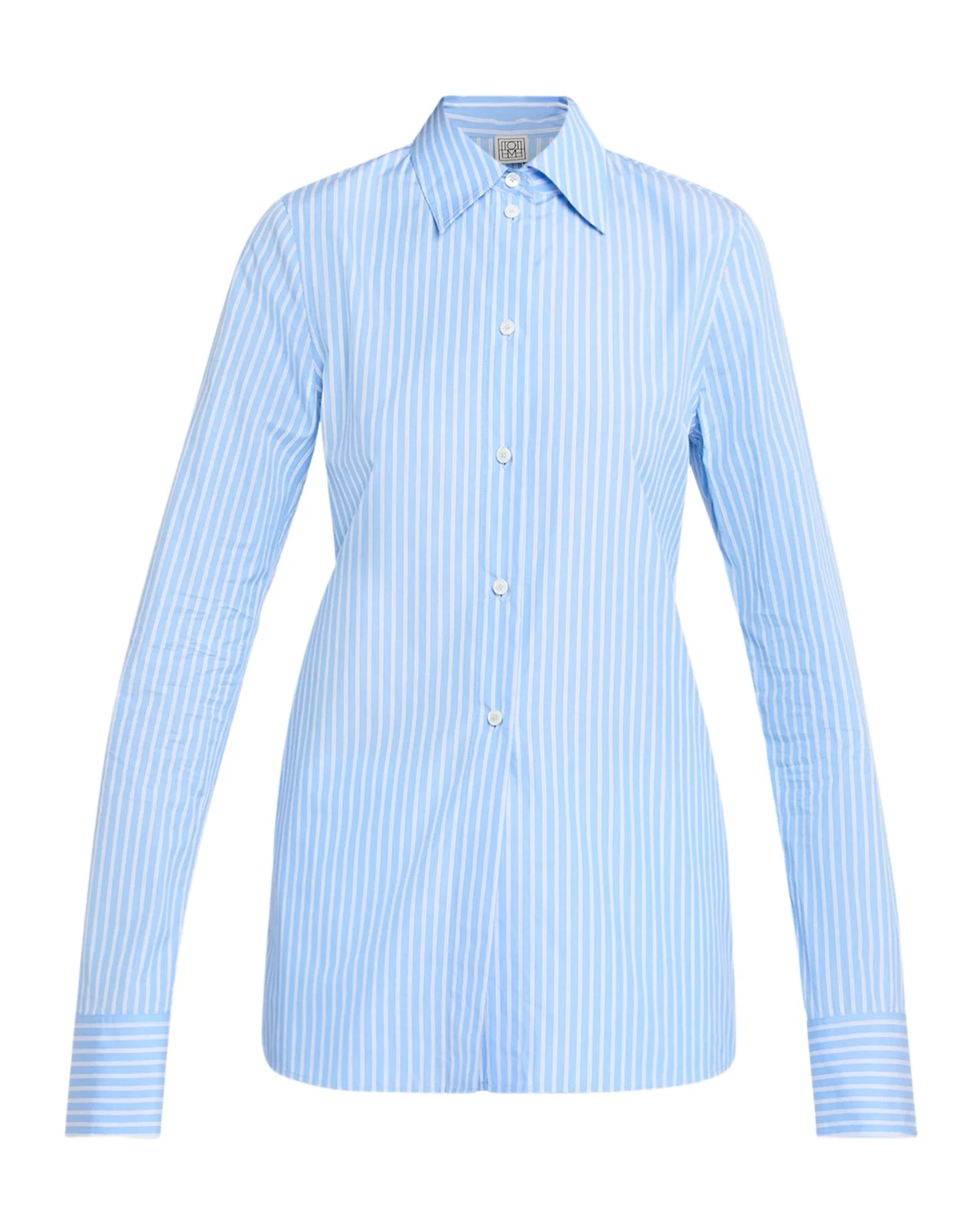 Striped Cotton Poplin Shirt