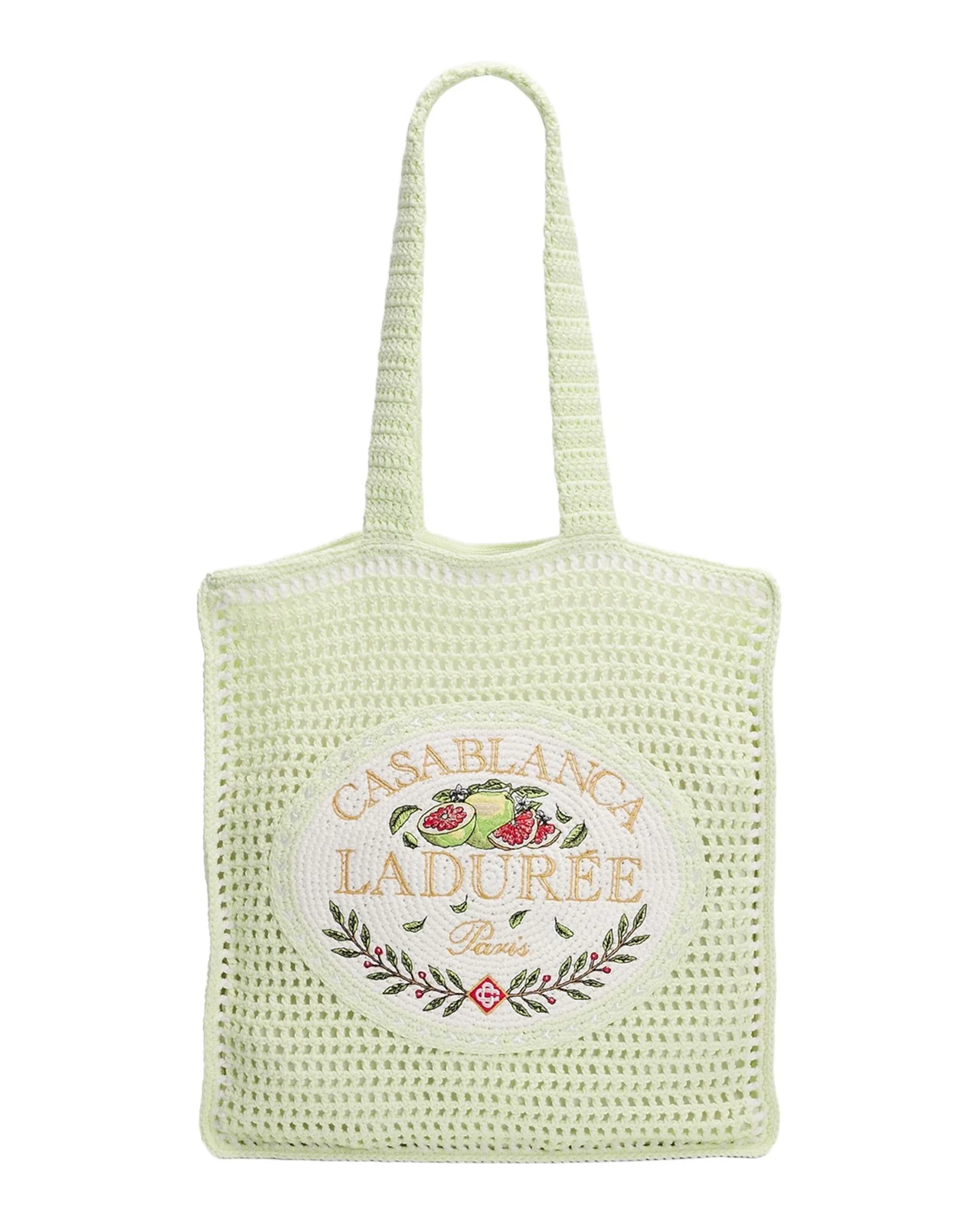 Men's X Ladurée Crocheted Tote