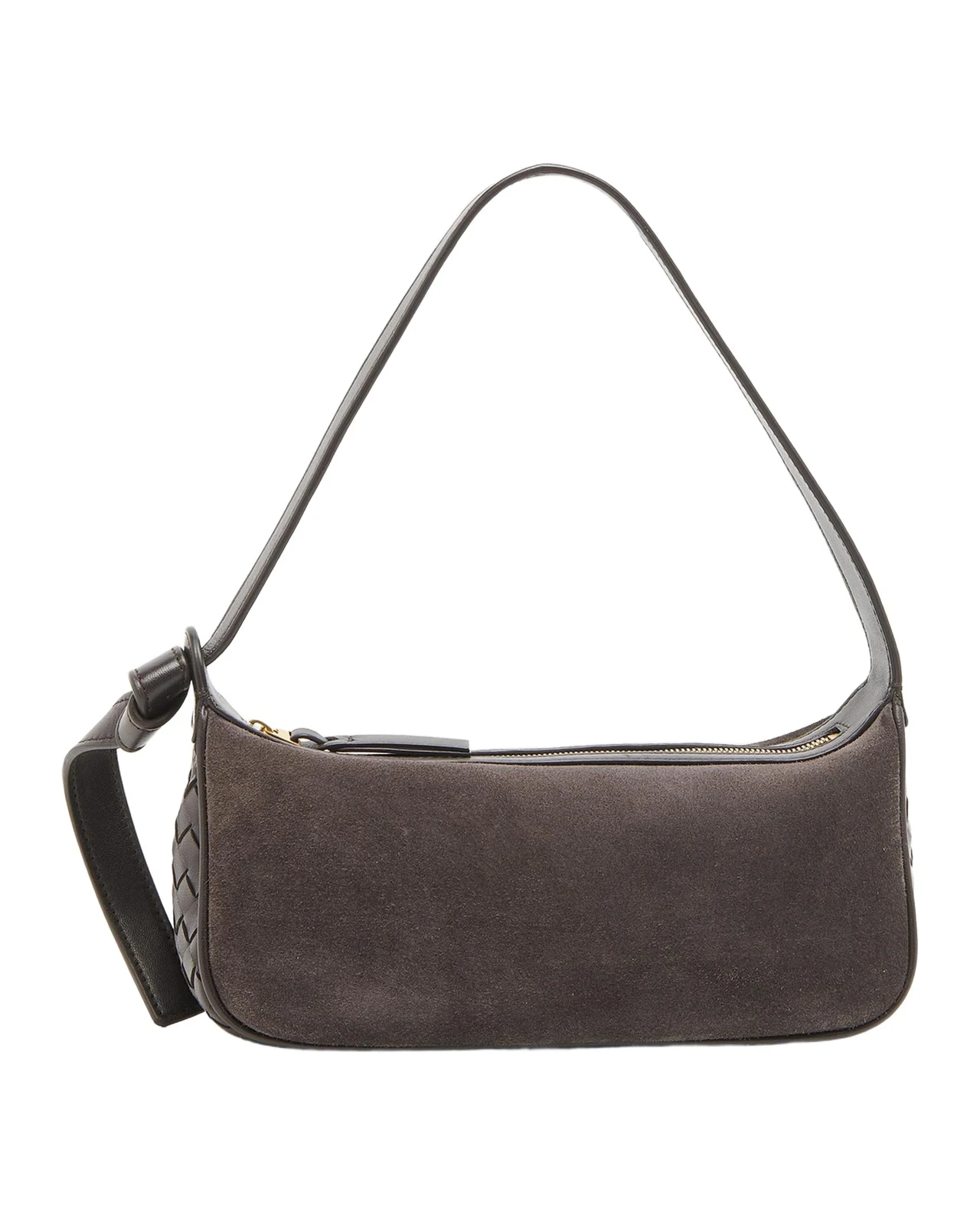 Nodo Intrecciato Suede Shoulder Bag Nodo Intrecciato Suede Shoulder Bag
