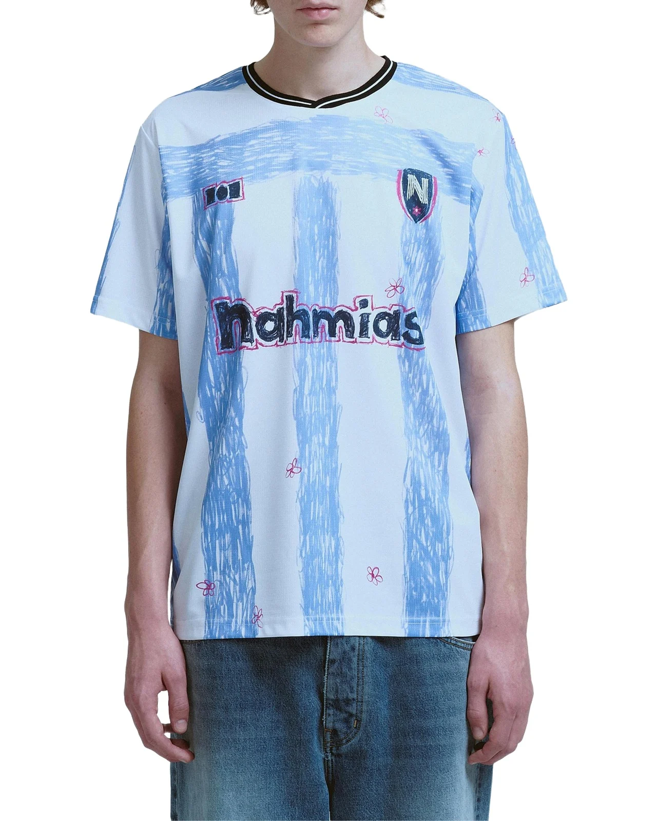 Nahmias Men's Scribble Soccer Jersey