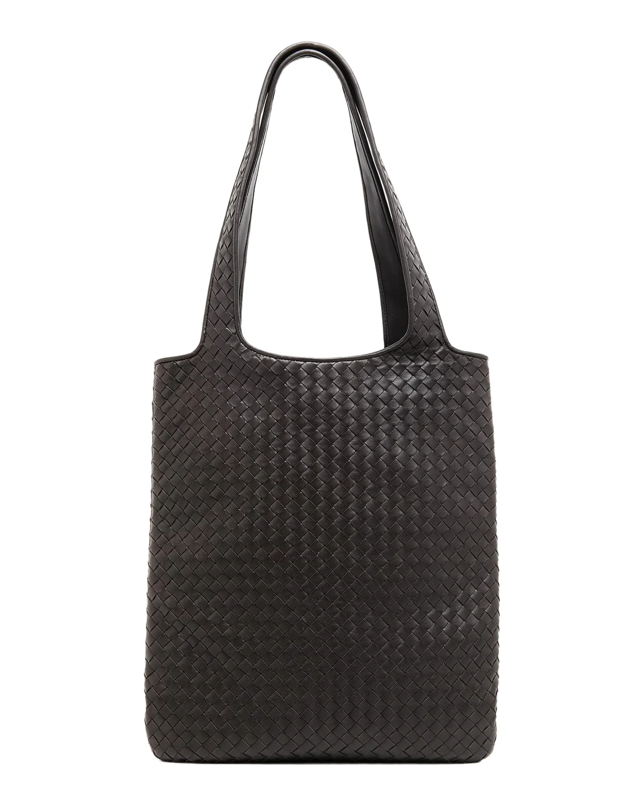 Men's Intrecciato Leather Tote Bag Men's Intrecciato Leather Tote Bag