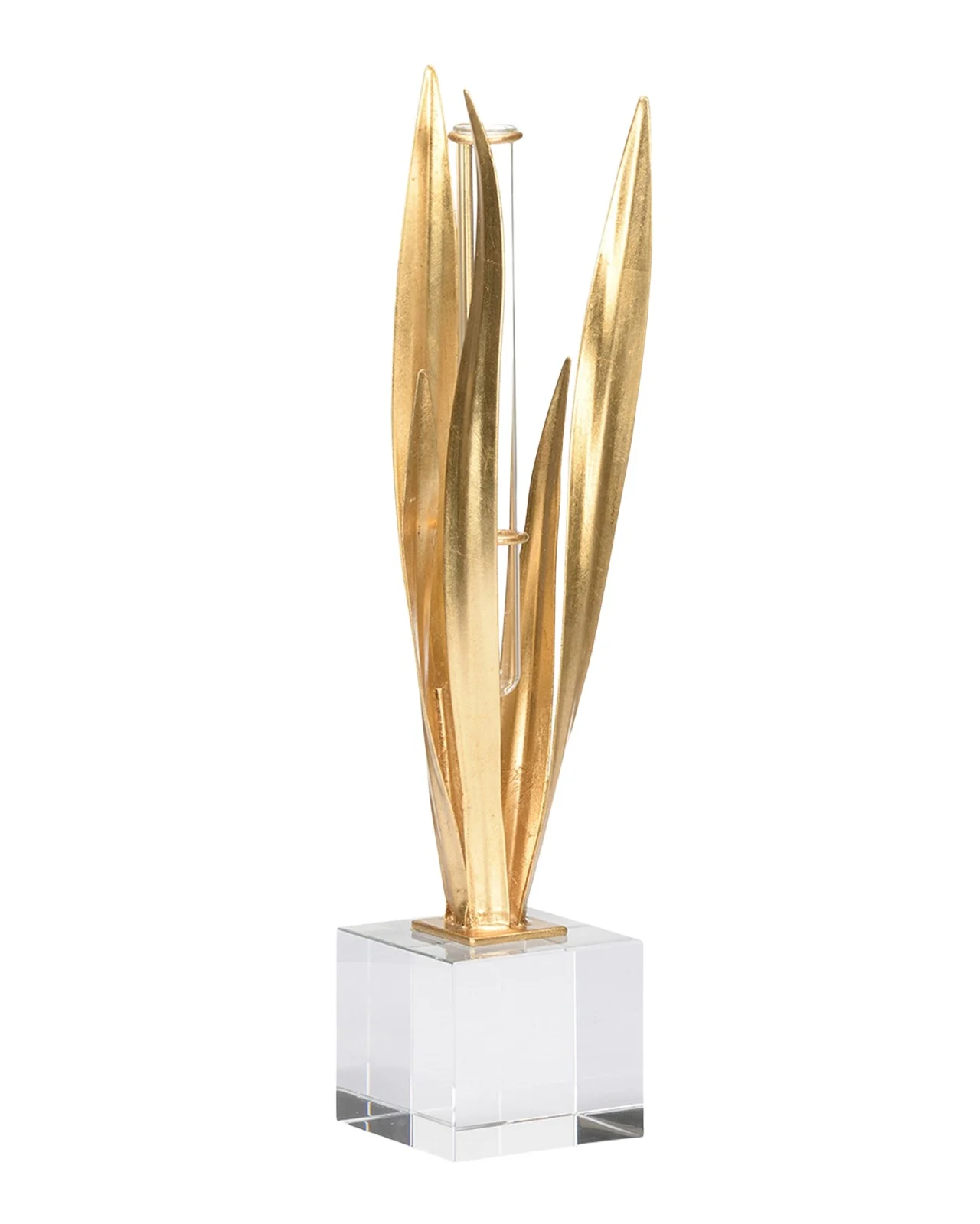 Chelsea House Gold Leaf 15" Bud Vase