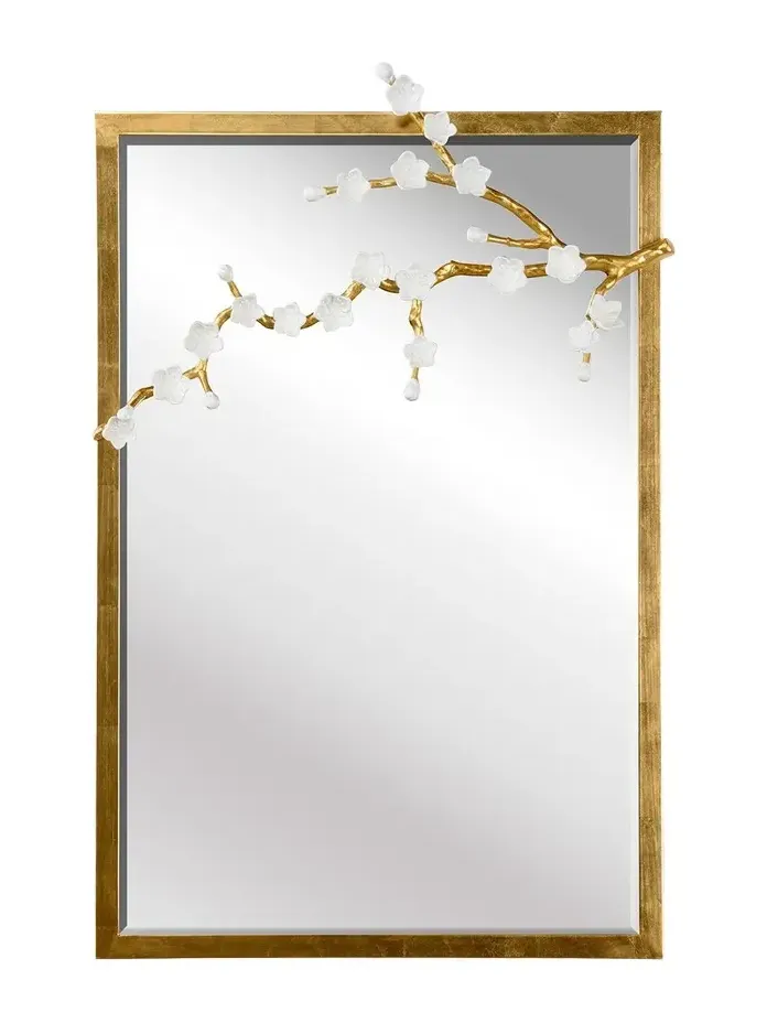Chelsea House Cherry Blossom 38" Wall Mirror