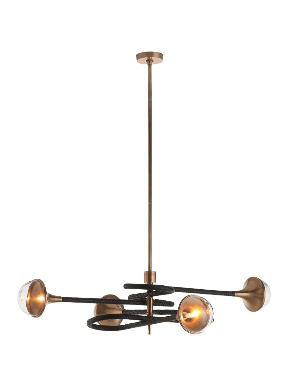 Wildwood Newton 48" 4-Light Chandelier