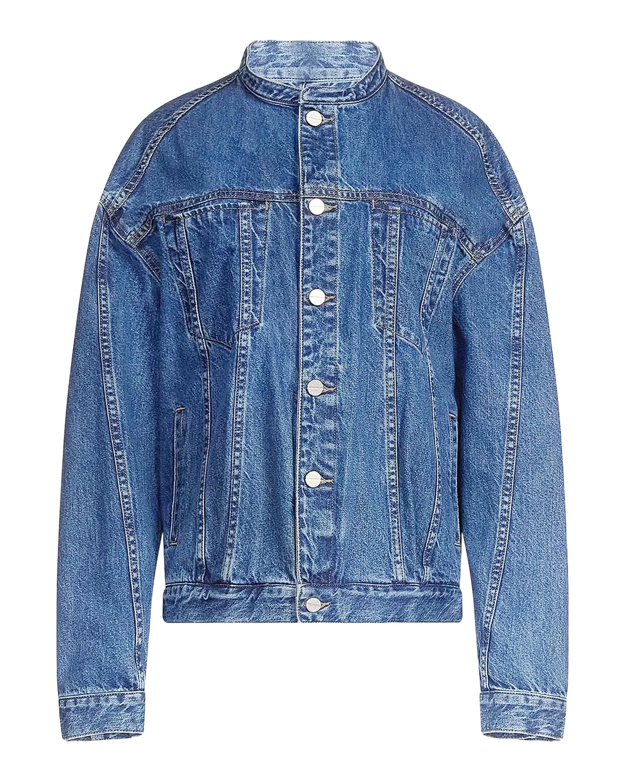 Dawson Collarless Denim Jacket Dawson Collarless Denim Jacket