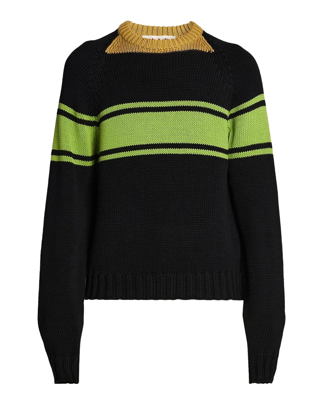 Men's Colorblocked Cotton Crewneck Sweater Men's Colorblocked Cotton Crewneck Sweater
