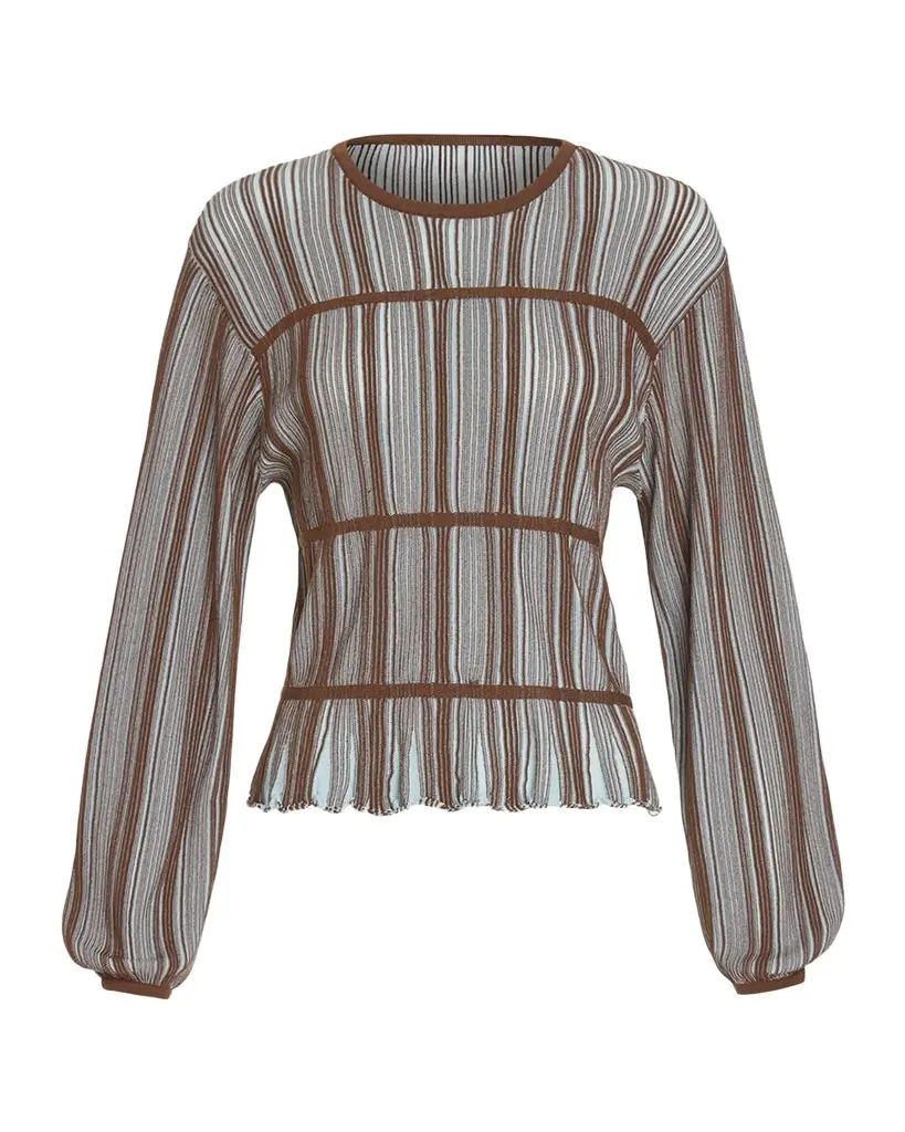Ramy Brook Ashlyne Striped Knit Top | Image 1 Ramy Brook Ashlyne Striped Knit Top | Image 1