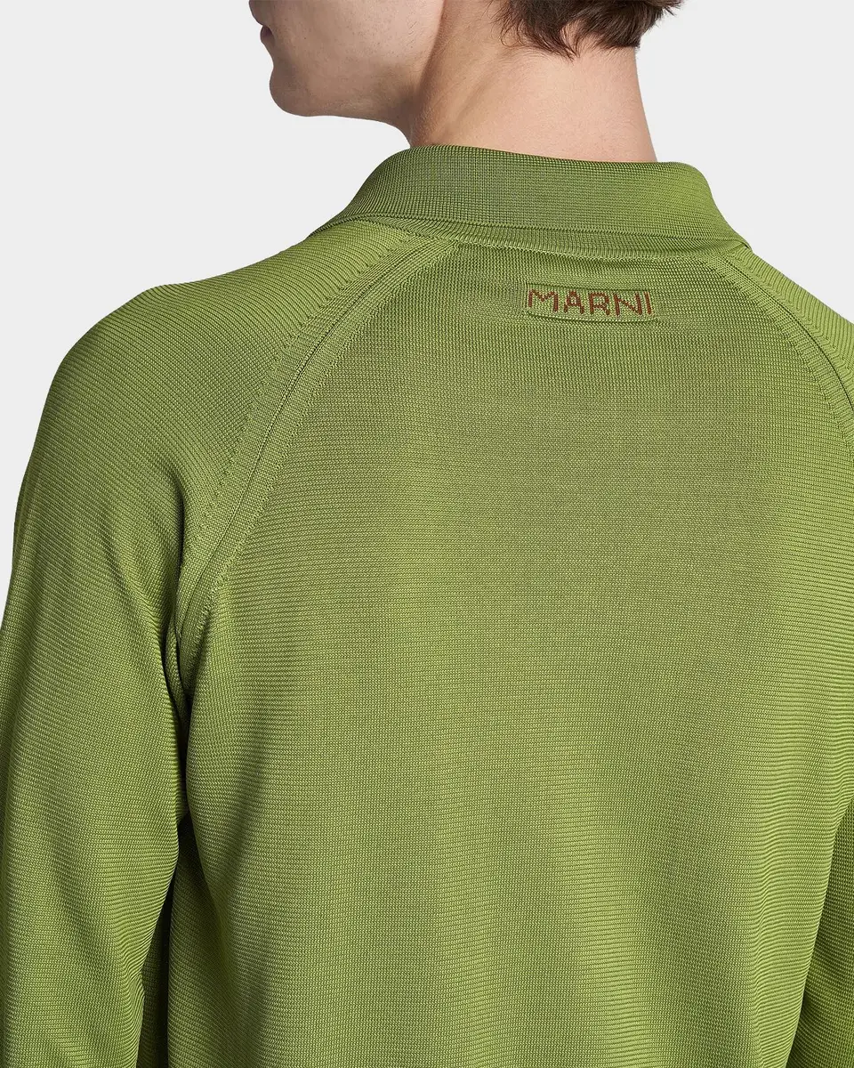 Marni Men's Relaxed-Fit Pointelle-Knit Cardigan | Thumbnail 4 Marni Men's Relaxed-Fit Pointelle-Knit Cardigan | Thumbnail 4