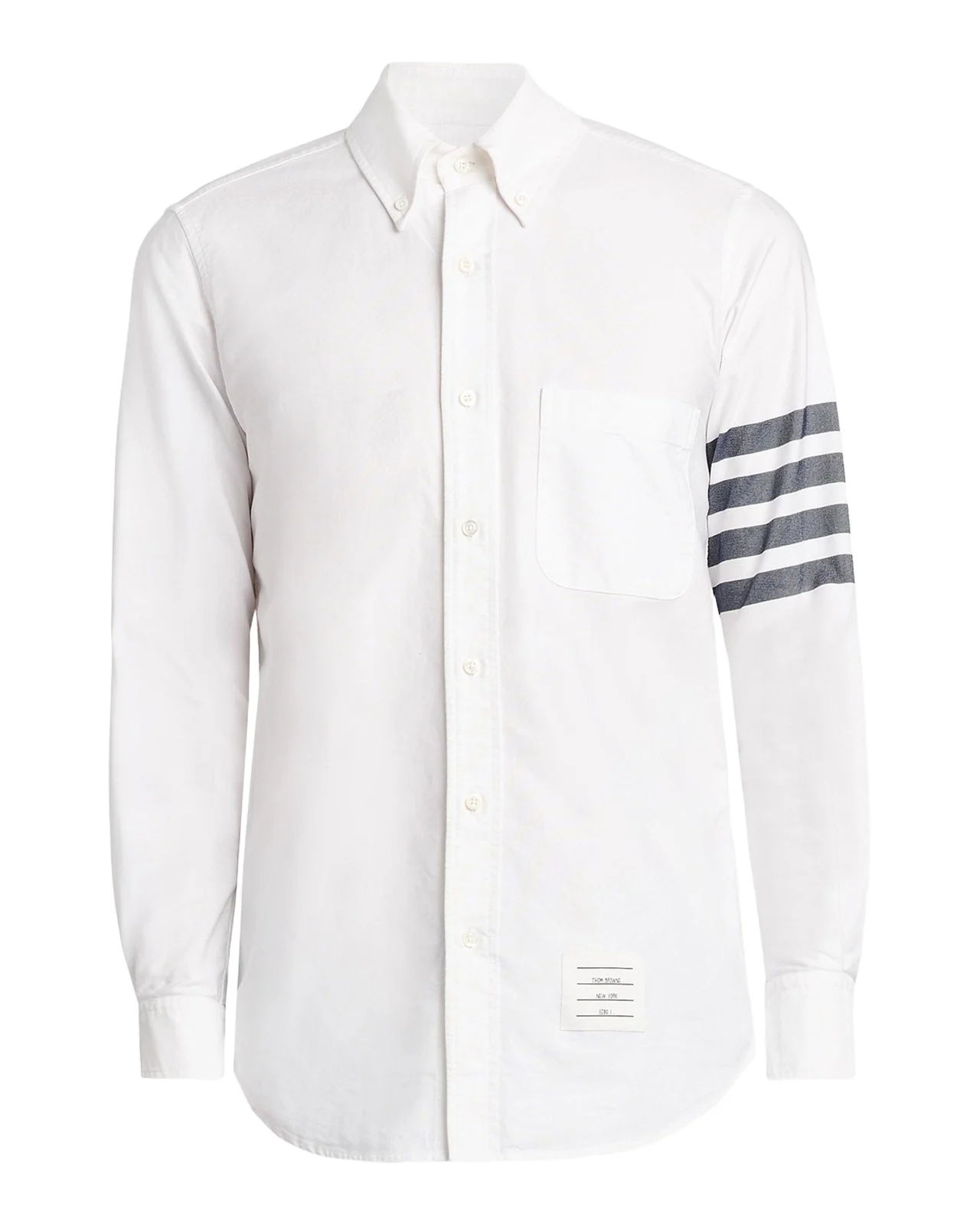 Thom Browne Men's Engineered 4-Bar Straight-Fit Oxford Shirt