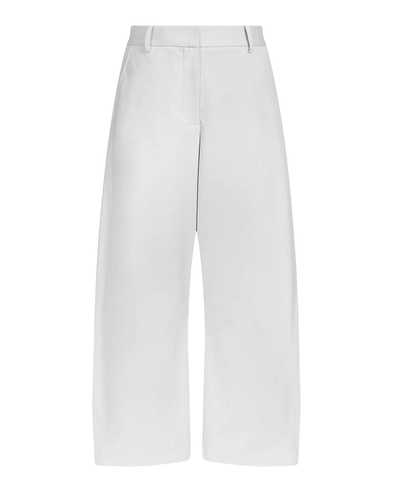 Slouchy BF Stretch-Cotton Wide-Leg Trousers Slouchy BF Stretch-Cotton Wide-Leg Trousers