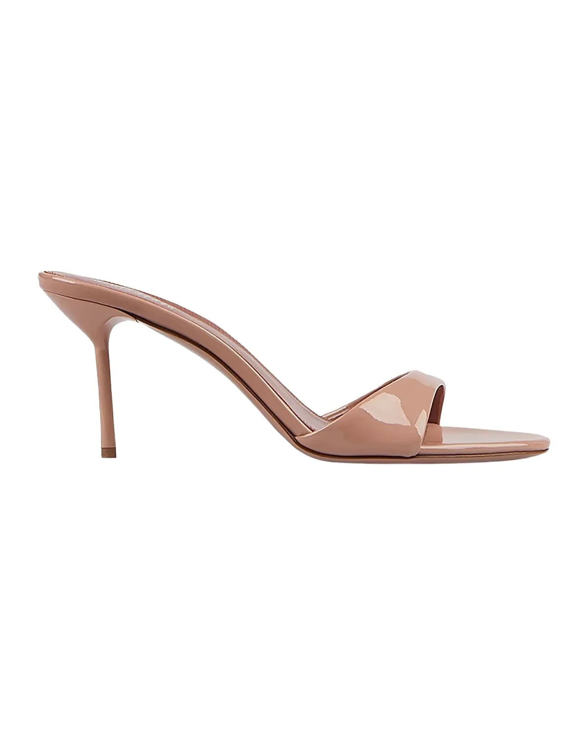 Lidia 70MM Patent Leather Mules
