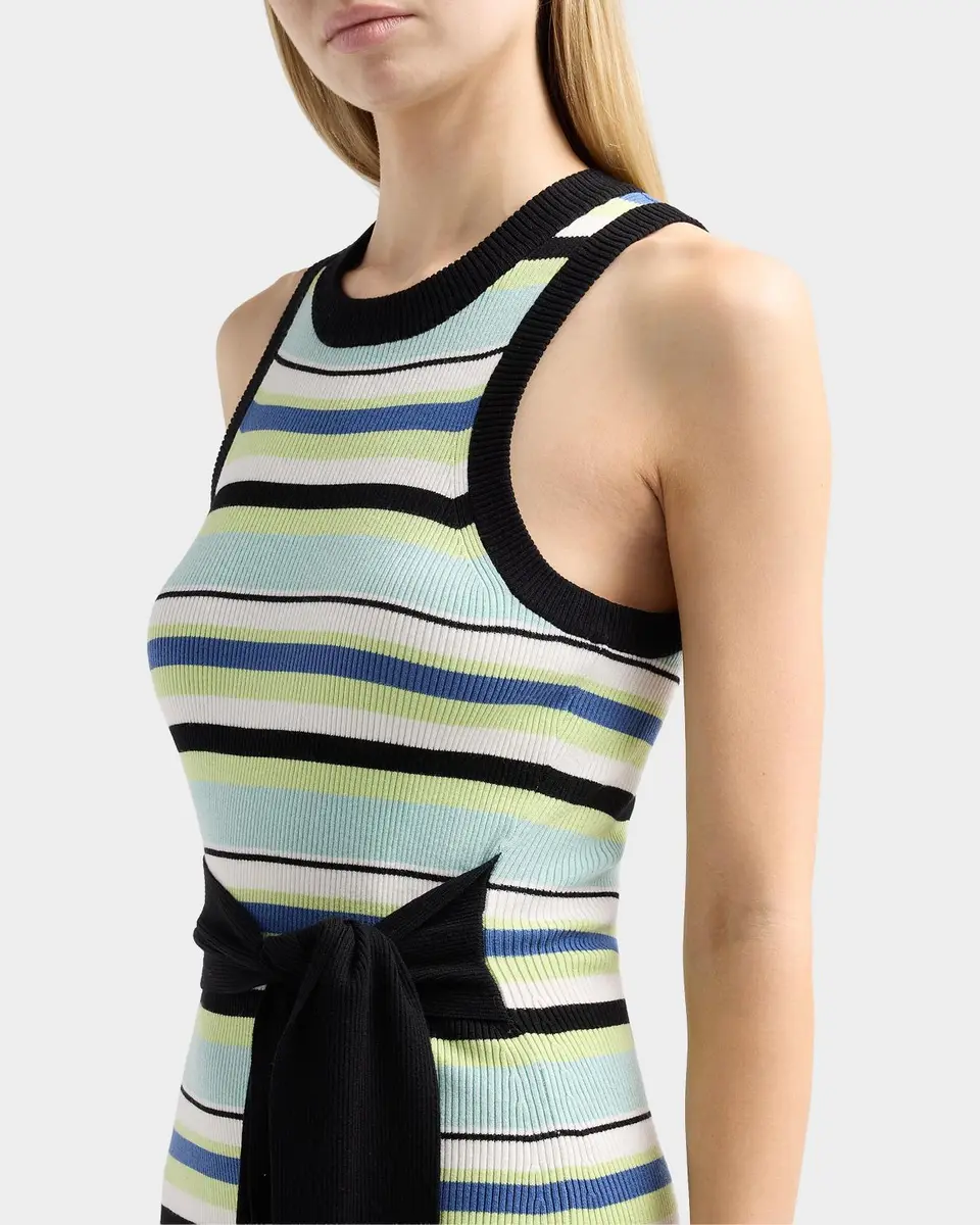 Toccin Piper Tie-Front Sleeveless Midi Dress | Thumbnail 4 Toccin Piper Tie-Front Sleeveless Midi Dress | Thumbnail 4