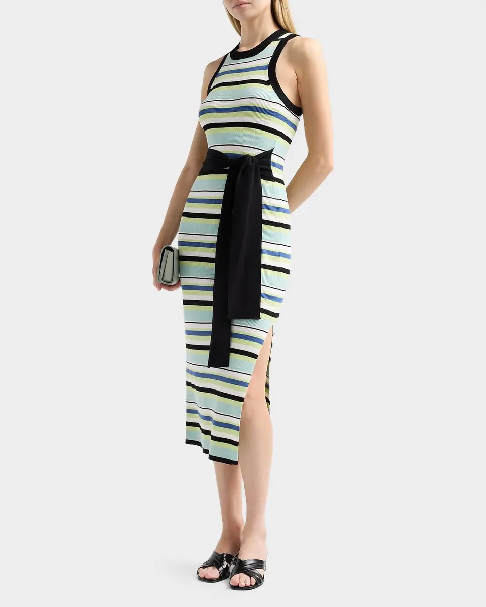 Toccin Piper Tie-Front Sleeveless Midi Dress | Thumbnail 5 Toccin Piper Tie-Front Sleeveless Midi Dress | Thumbnail 5