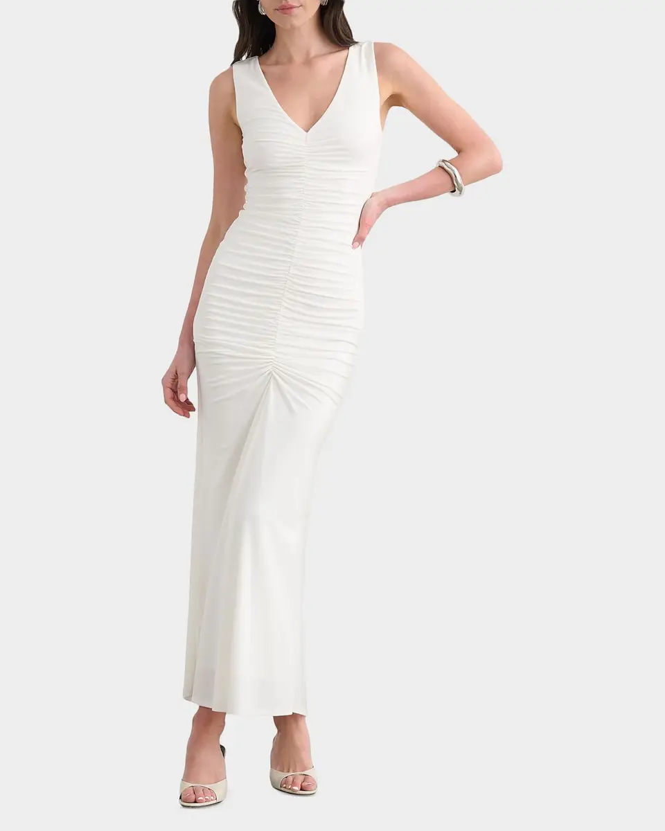 Toccin Inez Ruched Body-Con Maxi Dress | Thumbnail 2 Toccin Inez Ruched Body-Con Maxi Dress | Thumbnail 2