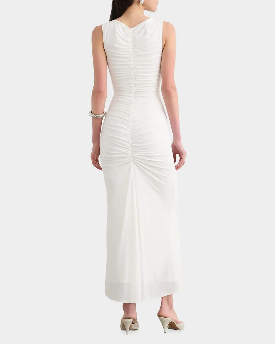 Toccin Inez Ruched Body-Con Maxi Dress | Thumbnail 3 Toccin Inez Ruched Body-Con Maxi Dress | Thumbnail 3