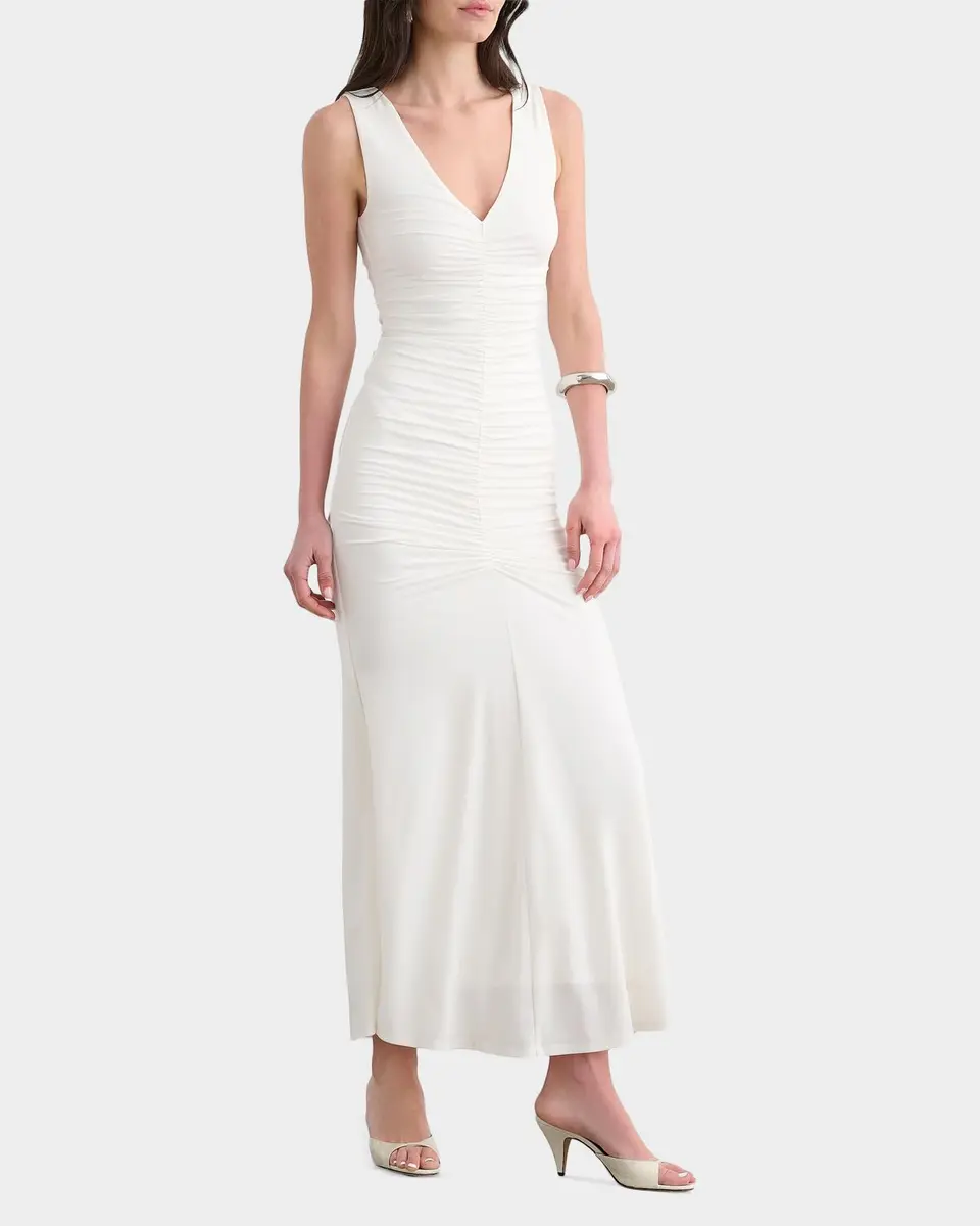 Toccin Inez Ruched Body-Con Maxi Dress | Thumbnail 4 Toccin Inez Ruched Body-Con Maxi Dress | Thumbnail 4