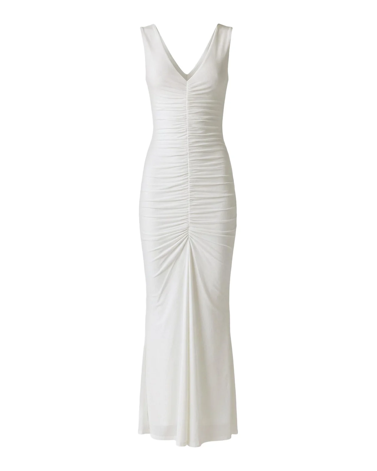 Inez Ruched Body-Con Maxi Dress