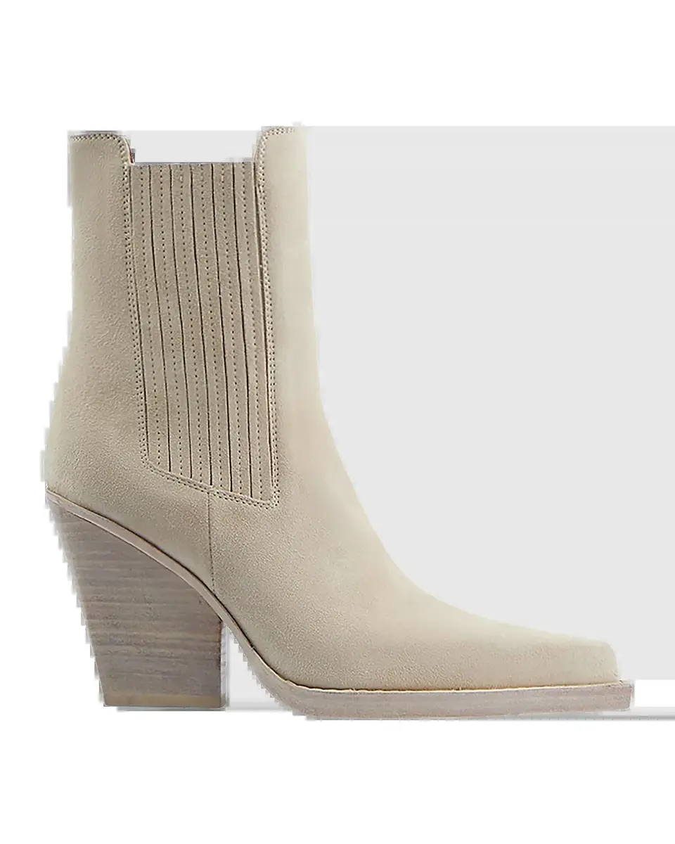 Paris Texas Dallas 100MM Suede Ankle Boots | Thumbnail 2 Paris Texas Dallas 100MM Suede Ankle Boots | Thumbnail 2