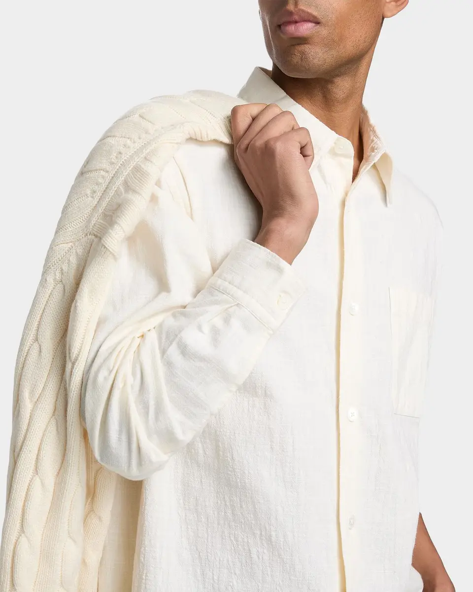 Frame Men's Seersucker Cotton Shirt | Thumbnail 5 Frame Men's Seersucker Cotton Shirt | Thumbnail 5