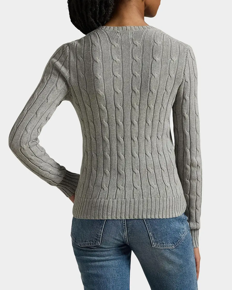 Polo Ralph Lauren Cable-Knit Cotton Crewneck Sweater | Thumbnail 3 Polo Ralph Lauren Cable-Knit Cotton Crewneck Sweater | Thumbnail 3