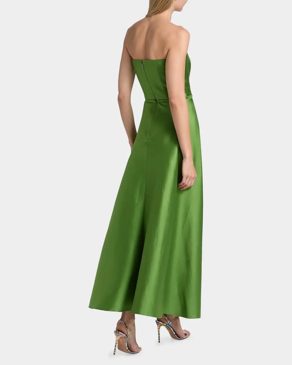 SACHIN & BABI Darian Bow-Detailed Strapless Cocktail Maxi Dress | Thumbnail 3