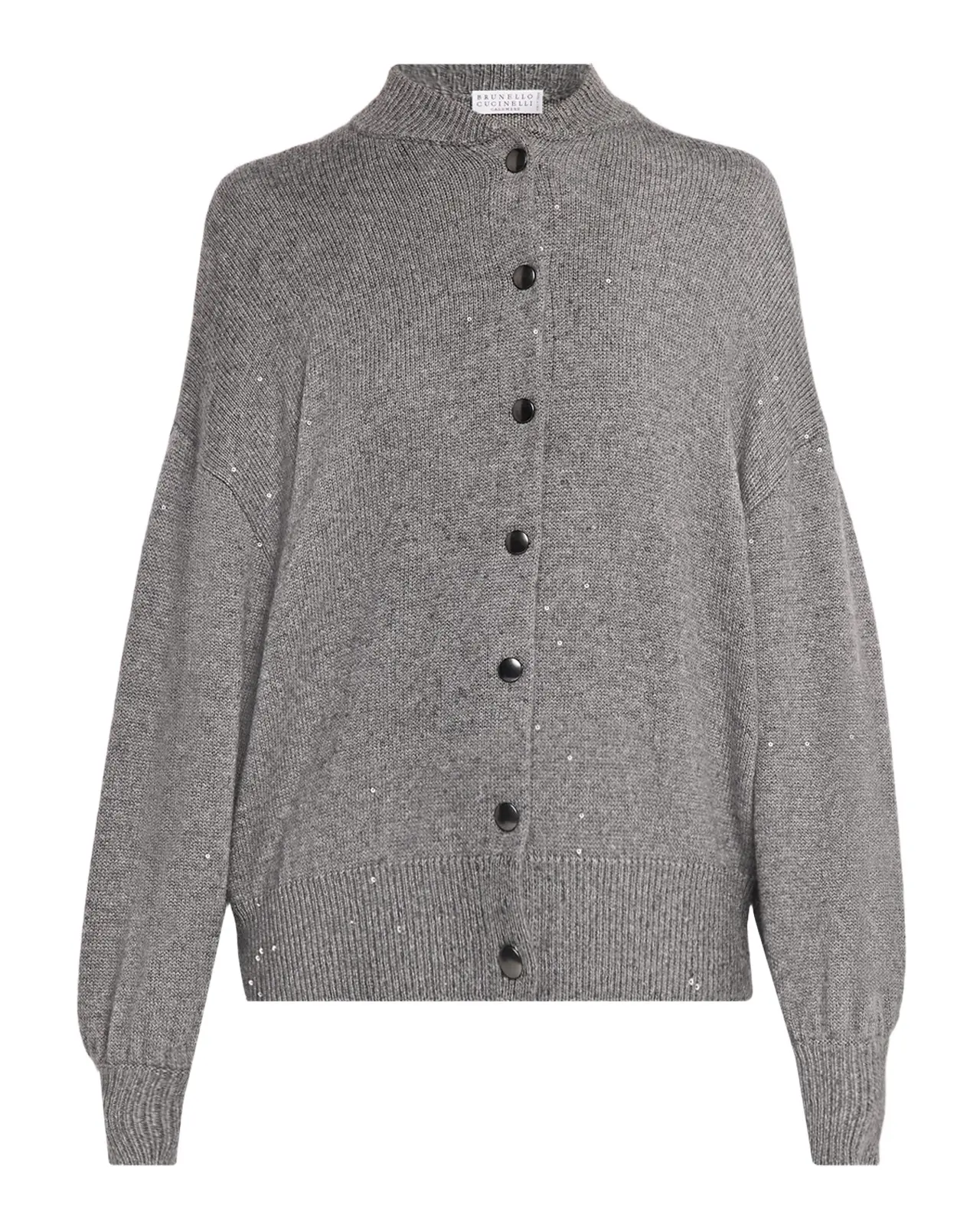 Brunello Cucinelli Shimmering Cashmere-Silk Cardigan