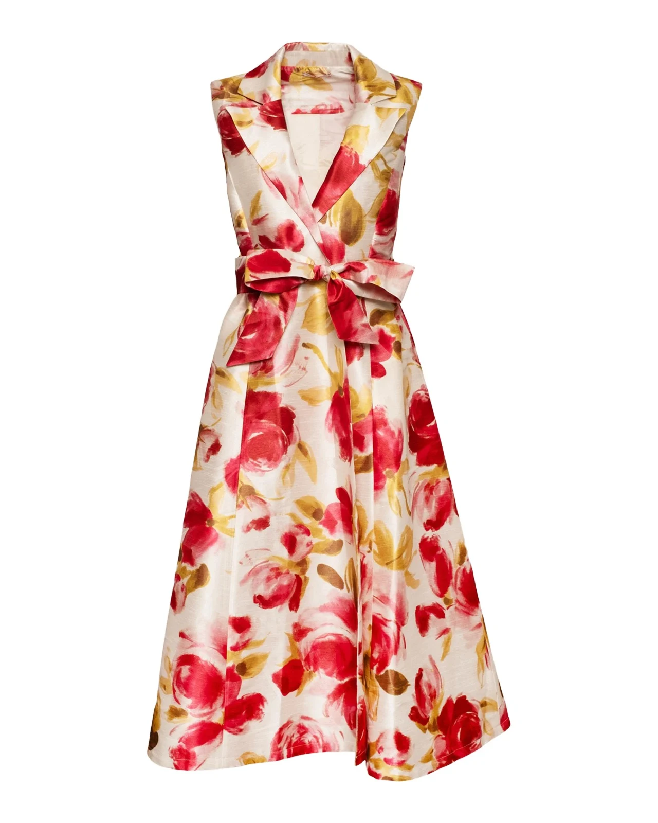 Lucia Sleeveless Floral-Print Midi Dress Lucia Sleeveless Floral-Print Midi Dress