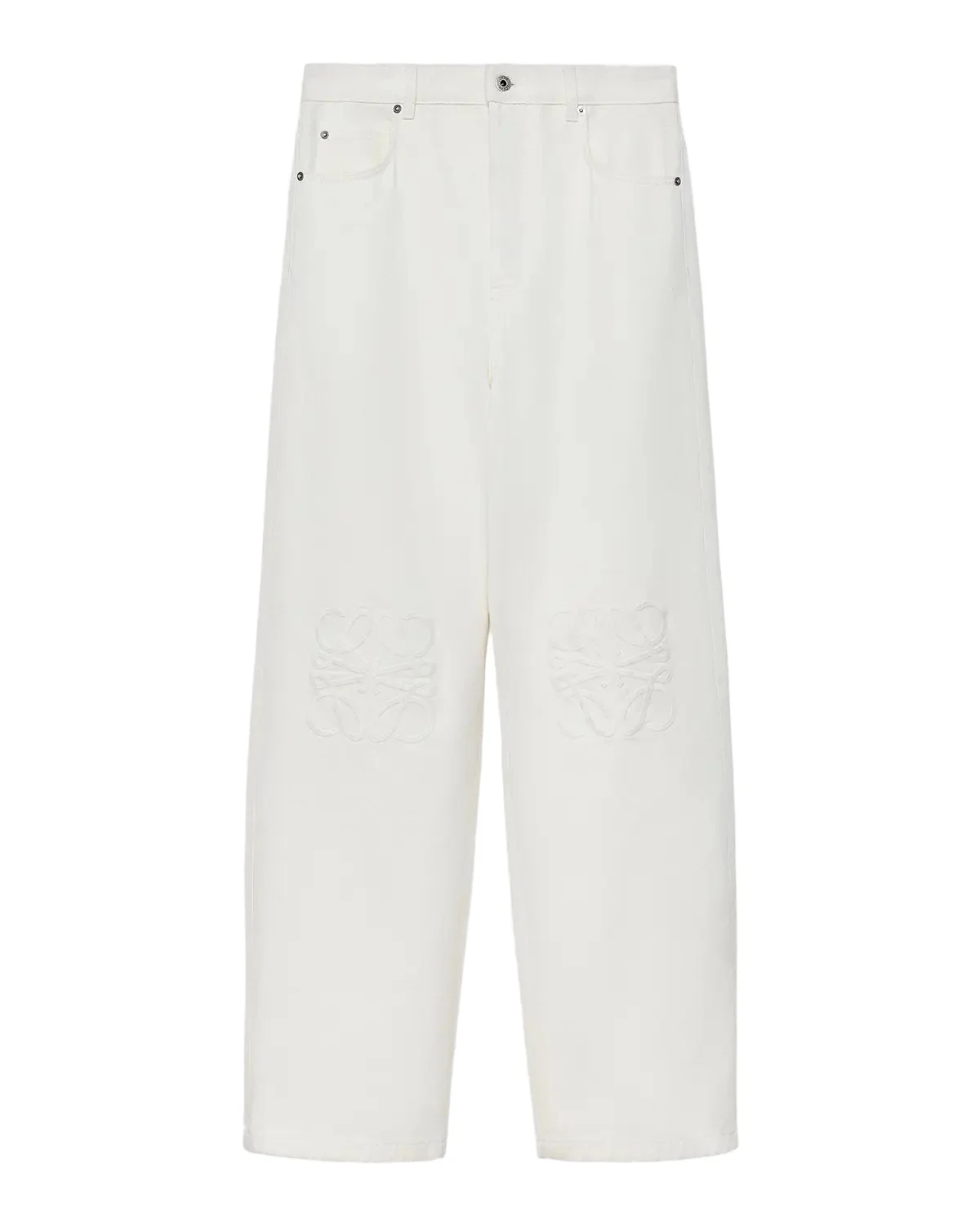 Loewe Men's Anagram-Embroidered Jeans