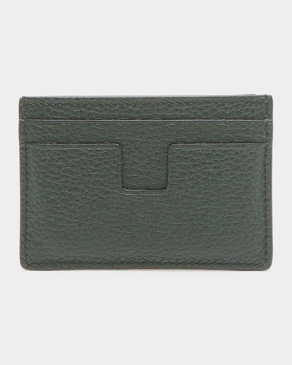 Tom Ford Men's T-Line Leather Card Holder | Thumbnail 2