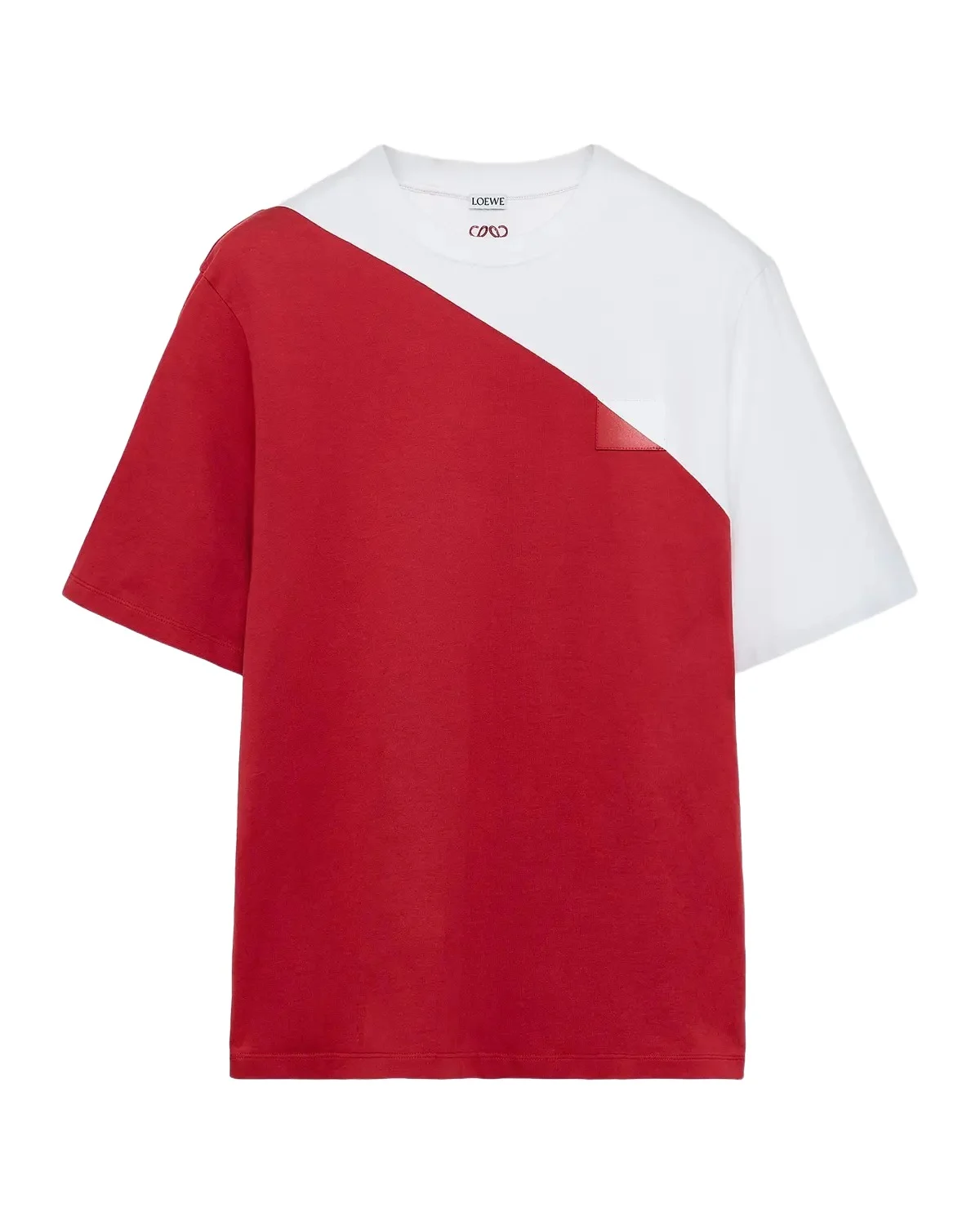 Loewe Men's Loose-Fit Jersey Crewneck T-Shirt